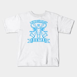 Lumberjack Bunyan Lineal Kids T-Shirt